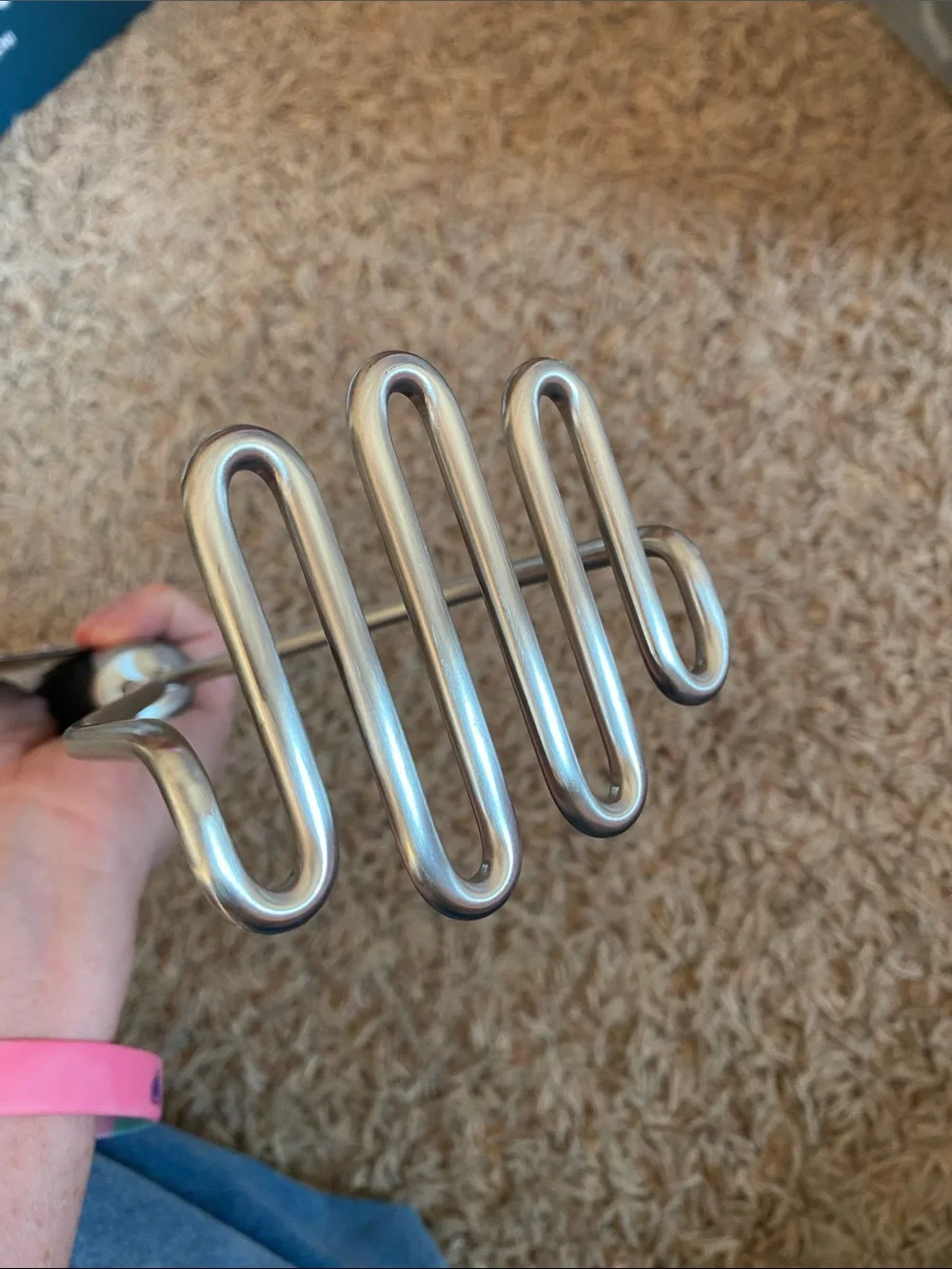 OXO Steel Stainless Steel Potato Masher with Black Grip